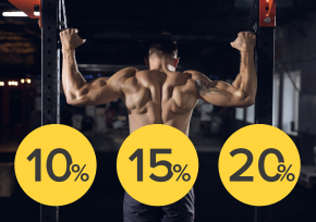 Скидки на аксессуры при покупке любого тренажера