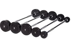 Набор прямых штанг Profi-Fit 10-30 кг, шаг 5 кг