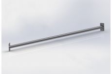 Турник настенный угловой 80см Spektr Sport Тантум 1, черный