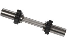 Гриф гантельный хромированный d50мм, l390мм DFC MB-BarM50-M390B замок-гайка Гриф гантельный хромированный d50мм, l390мм DFC MB-BarM50-M390B замок-гайка