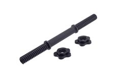 Гриф с гайками пластиковый (d 25) 40 см SDA-400P