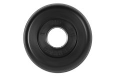 Диск обрезиненный d26мм MB Barbell MB-PltB26-1 1кг черный