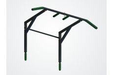 Турник-брусья разборный Spektr Sport Рекрут, черный Турник-брусья разборный Spektr Sport Рекрут, черный