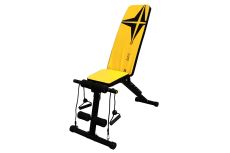 Скамья универсальная с эспандерами DFC D008Y