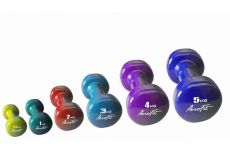 Гантель в виниловой оболочке 0,5 кг Aerofitt AFVD0.5 (AFVD107-0,5KG) желтый