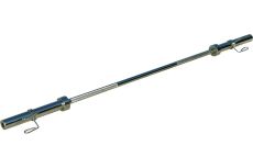 Гриф для штанги D50, L1500 Profi-Fit гладкая втулка, до 150 кг, замки-пружины