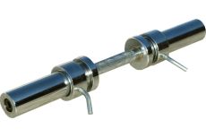 Гриф гантельный олимпийский 510 мм (замки со стопором) D50 мм Profi-Fit Гриф гантельный олимпийский 510 мм (замки со стопором) D50 мм Profi-Fit