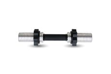 Гриф для гантели DHS L490 мм, D50 мм, замок гайка обрезиненная (хром) Гриф для гантели DHS L490 мм, D50 мм, замок гайка обрезиненная (хром)