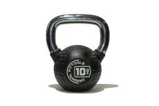 Гиря с хромированной ручкой, полиуретановая 10 кг Original Fit.Tools FT-KB-CPU-10