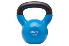 Гиря виниловая 12кг Star Fit DB-401 синий Гиря виниловая 12кг Star Fit DB-401 синий