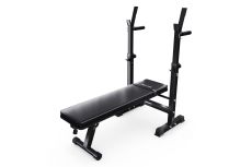 Усиленная скамья со стойками под штангу DFC MELKIN MKBP01
