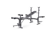 Скамья со стойками под штангу DFC D703