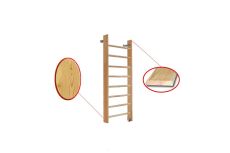 Детская стенка гимнастическая 180х70см массив.сосна Dinamika ZSO-000047 Детская стенка гимнастическая 180х70см массив.сосна Dinamika ZSO-000047