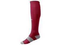 Гетры футбольные Jogel Camp Basic Socks, гранатовый\серый\белый Гетры футбольные Jogel Camp Basic Socks, гранатовый\серый\белый