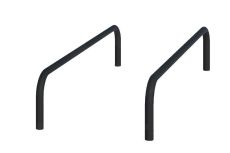 Брусья низкие гнутые параллельные Stecter 5172 Брусья низкие гнутые параллельные Stecter 5172