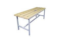 Скамейка для раздевалки 1200 мм сиденье из дерева Dinamika ZSO-002202