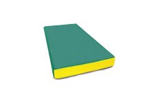 Мат № 1 КМС 100х50х10см зеленый-желтый