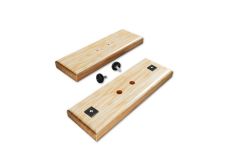 Опоры для бревна гимнастического низкие из дерева (комплект) Dinamika