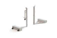 Стойки для большого тенниса мобильные с системой натяжения Spektr Sport