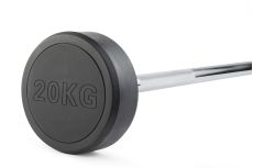 Штанга неразборная обрезиненная 20 кг. Прямой гриф. VictoryFit VF-DX4200 Штанга неразборная обрезиненная 20 кг. Прямой гриф. VictoryFit VF-DX4200