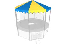 Крыша для батута UNIX Line 8 ft Blue/Yellow