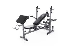 Скамья под штангу, с партой для бицепса DFC GYRONETICS GN008