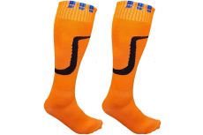 Гетры футбольные Sportex для экипировки спортивных команд C33712 оранжевые Гетры футбольные Sportex для экипировки спортивных команд C33712 оранжевые